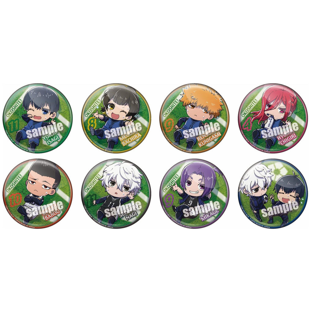 タカラトミーアーツ(T-ARTS) おこして！でふぉ ブルーロック トレーディング 缶バッジ 8個入りBOXグッズ