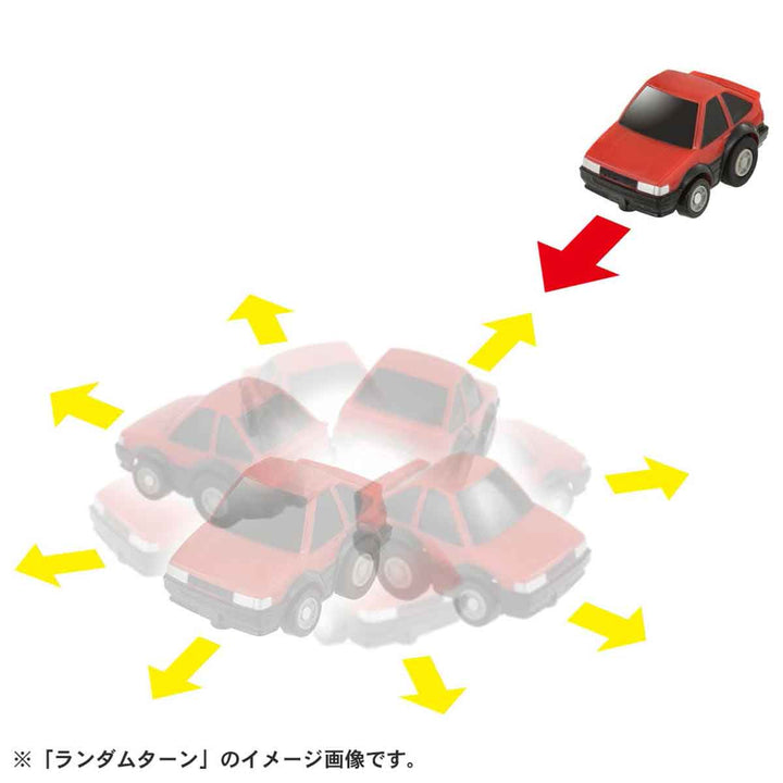 チョロQ e-04 トヨタ カローラレビン(AE86)