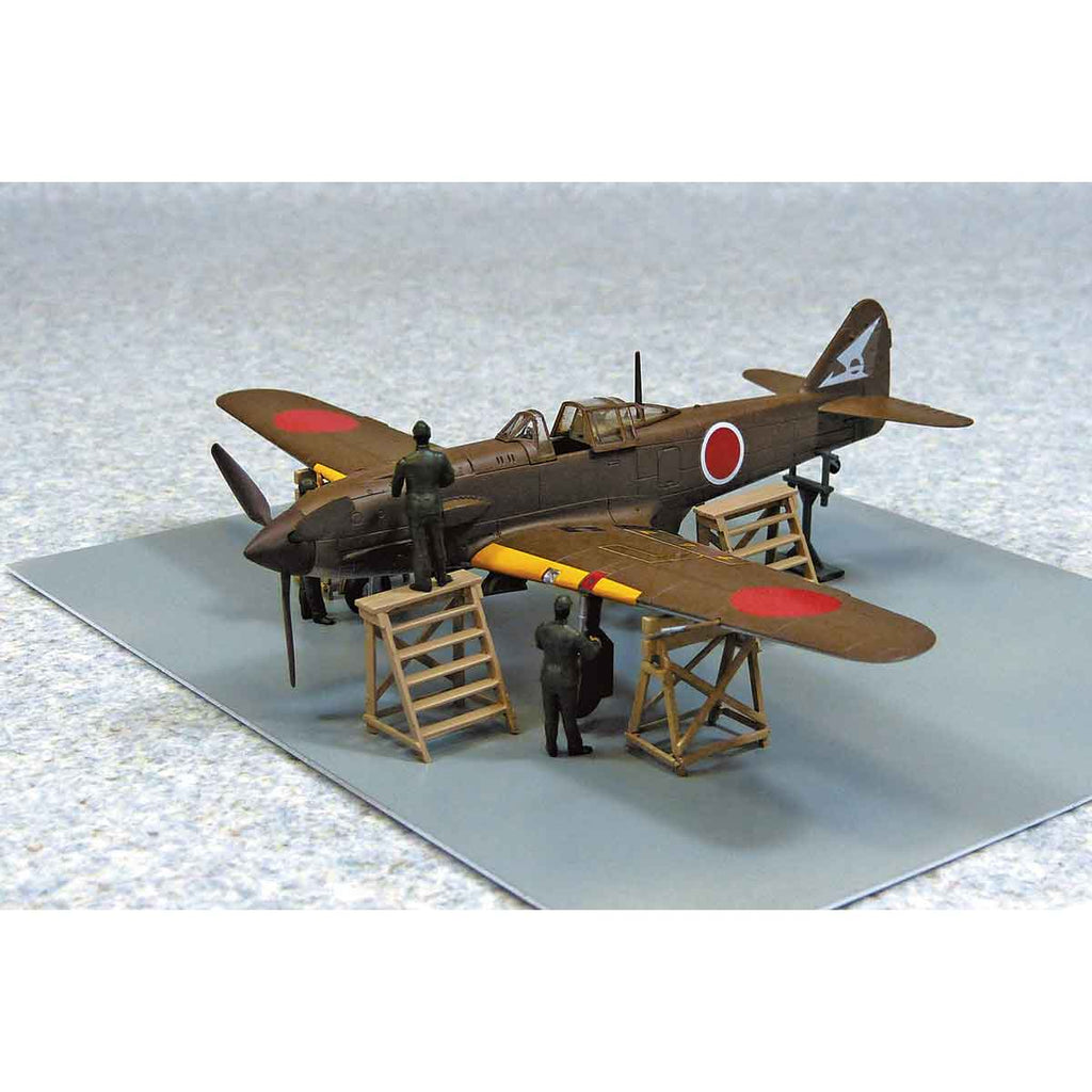 青島文化教材社(AOSHIMA) 三式戦 飛燕 二型 キ61-Ⅱ 1/72 航空機 未塗装組立キット