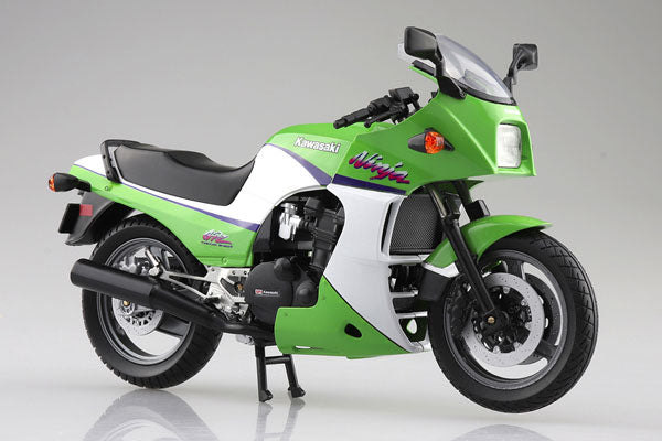 【決算セール対象！】 1/12 完成品バイク -KAWASAKI GPz900R ライムグリーン