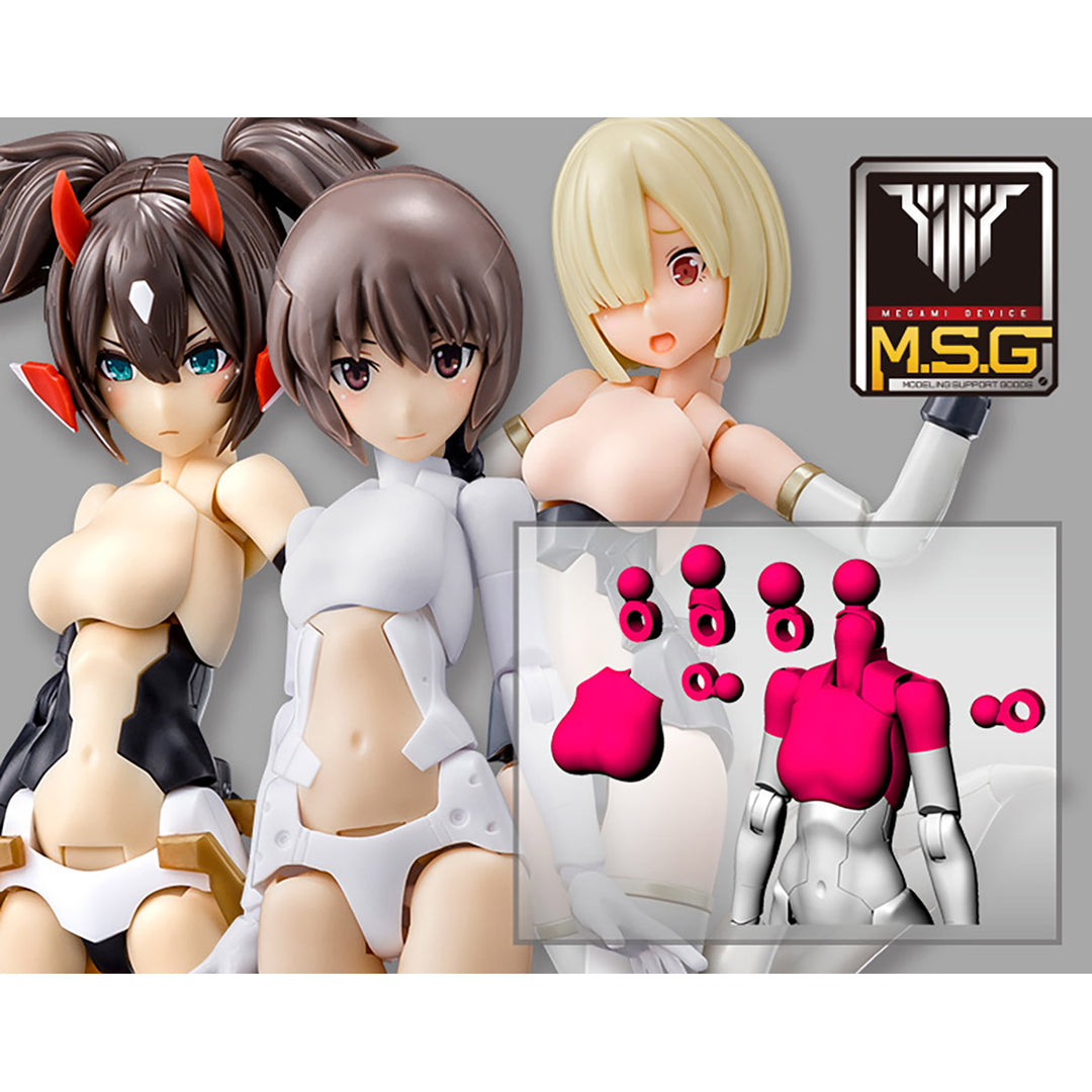 メガミデバイスM.S.G 01 トップスセット ホワイト 1/1スケール