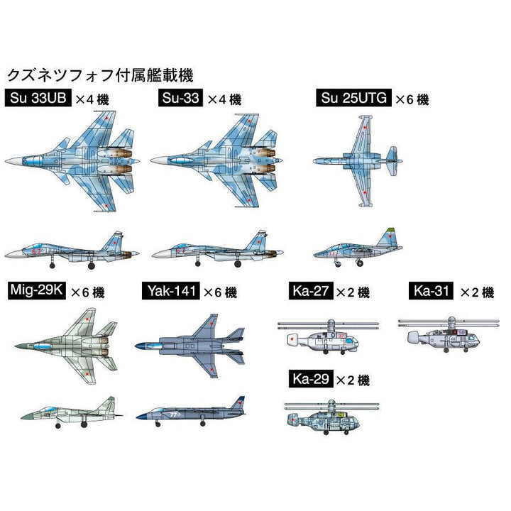 1/700 ロシア海軍 航空母艦 アドミラル･クズネツォフ