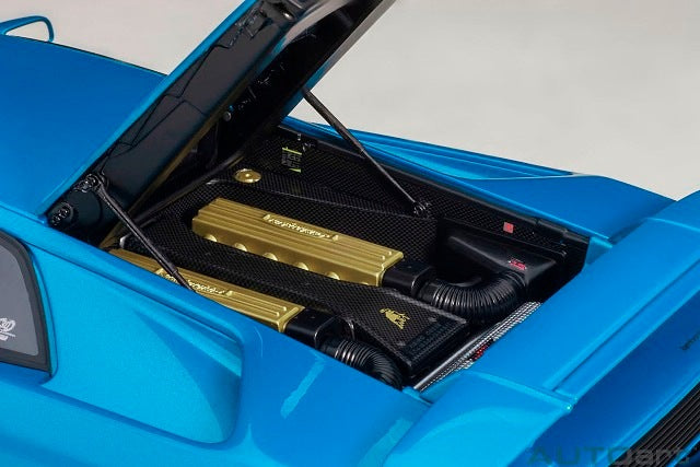 AUTOart(オートアート) ランボルギーニ ディアブロ SE30 （BLU SIRENA／メタリック・ブルー） 1/18スケール 塗装済みミニカー
