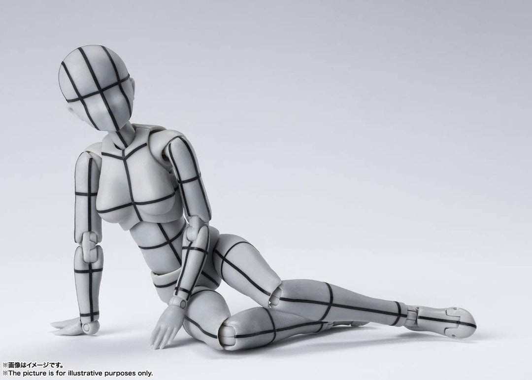 S.H.Figuarts ボディちゃん -ワイヤーフレーム- (Gray Color Ver.)