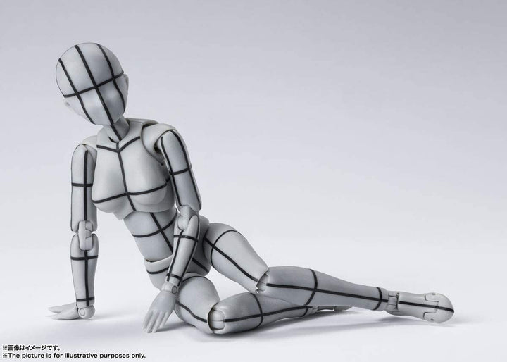 S.H.Figuarts ボディちゃん -ワイヤーフレーム- (Gray Color Ver.)