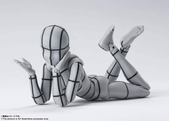 S.H.Figuarts ボディちゃん -ワイヤーフレーム- (Gray Color Ver.)