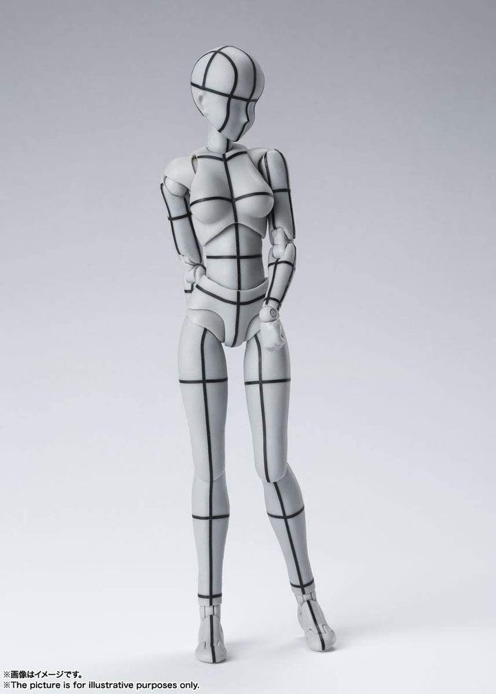S.H.Figuarts ボディちゃん -ワイヤーフレーム- (Gray Color Ver.)