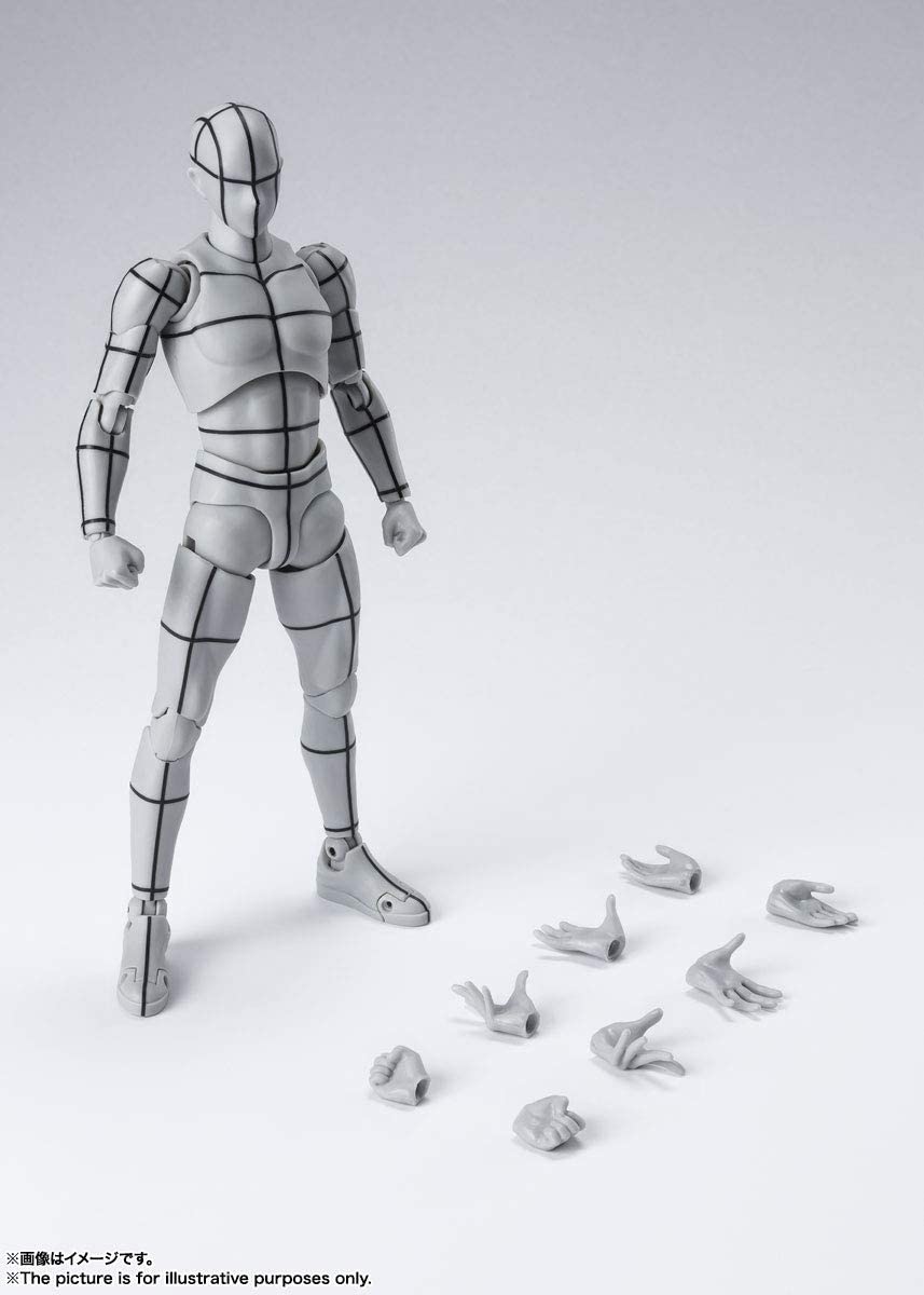 S.H.Figuarts ボディくん -ワイヤーフレーム-(Gray Color Ver.)