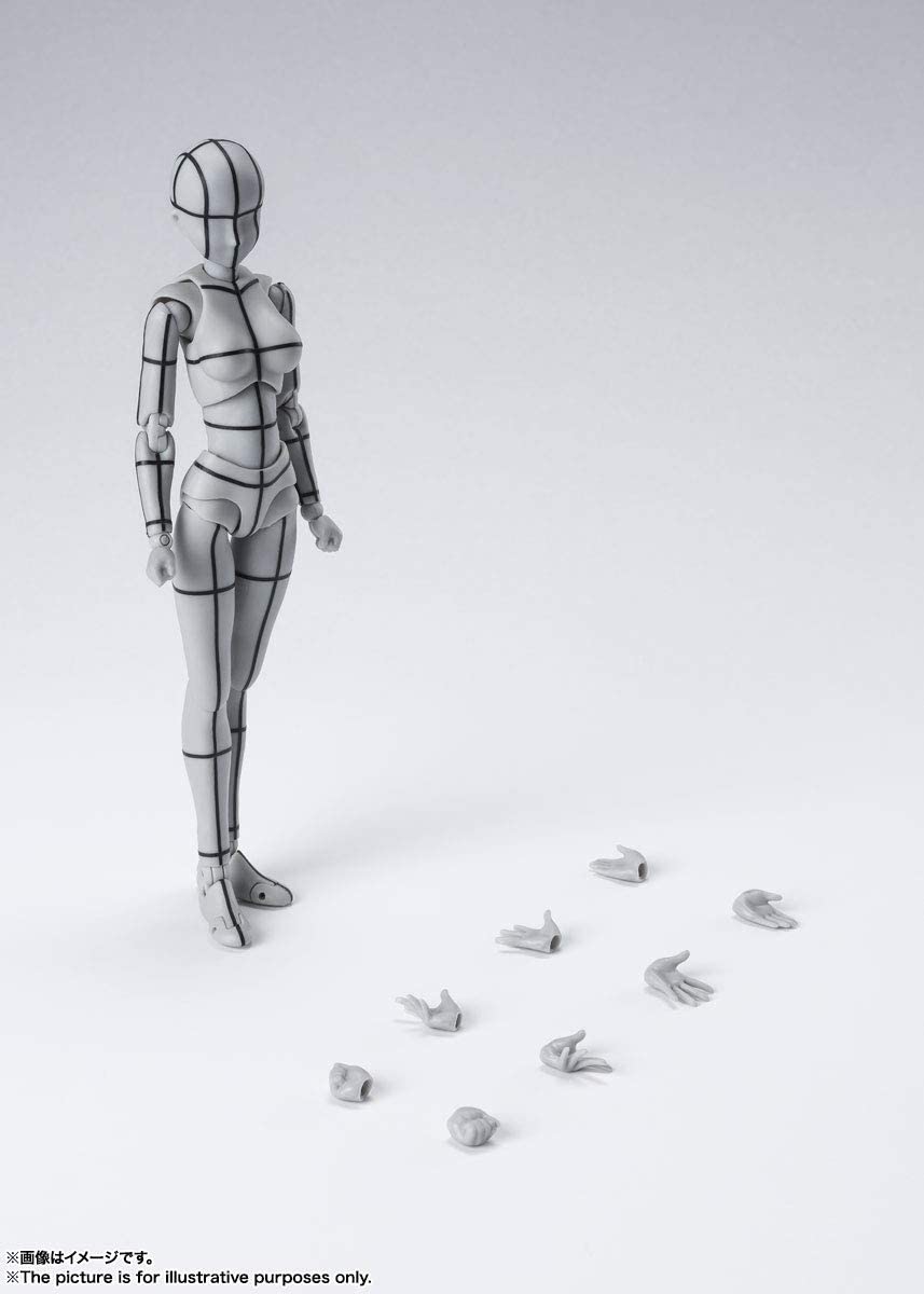 S.H.Figuarts ボディちゃん -ワイヤーフレーム- (Gray Color Ver.)