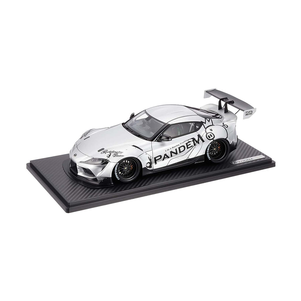 イグニッションモデル IGNITION MODEL  1/18  パンデム SUPRA A90 SILVER 完成品