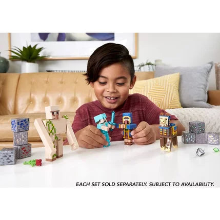 MATTEL(マテル) マインクラフト ベーシックフィギュア2体セット K アソート 塗装済みフィギュア