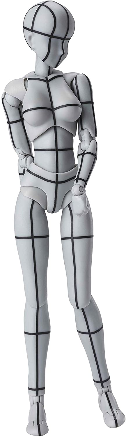 S.H.Figuarts ボディちゃん -ワイヤーフレーム- (Gray Color Ver.)