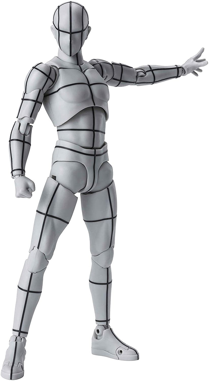 S.H.Figuarts ボディくん -ワイヤーフレーム-(Gray Color Ver.)