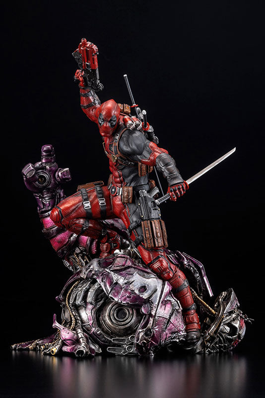 デッドプール FINE ART STATUE シグネチャーシリーズ Feat
