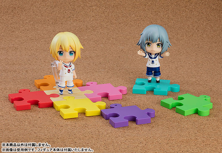 ねんどろいどもあ パズル台座(むらさき)