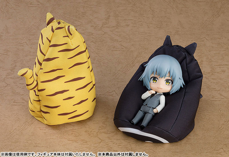 ねんどろいどもあ くつろぎビーズクッション クロネコ