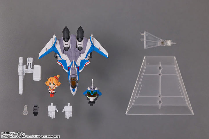TINY SESSION VF-31J ジークフリード (ハヤテ機) with フレイア