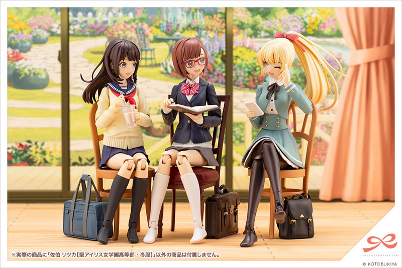 創彩少女庭園 佐伯リツカ【聖アイリス女学園高等部・冬服】 1/10スケール