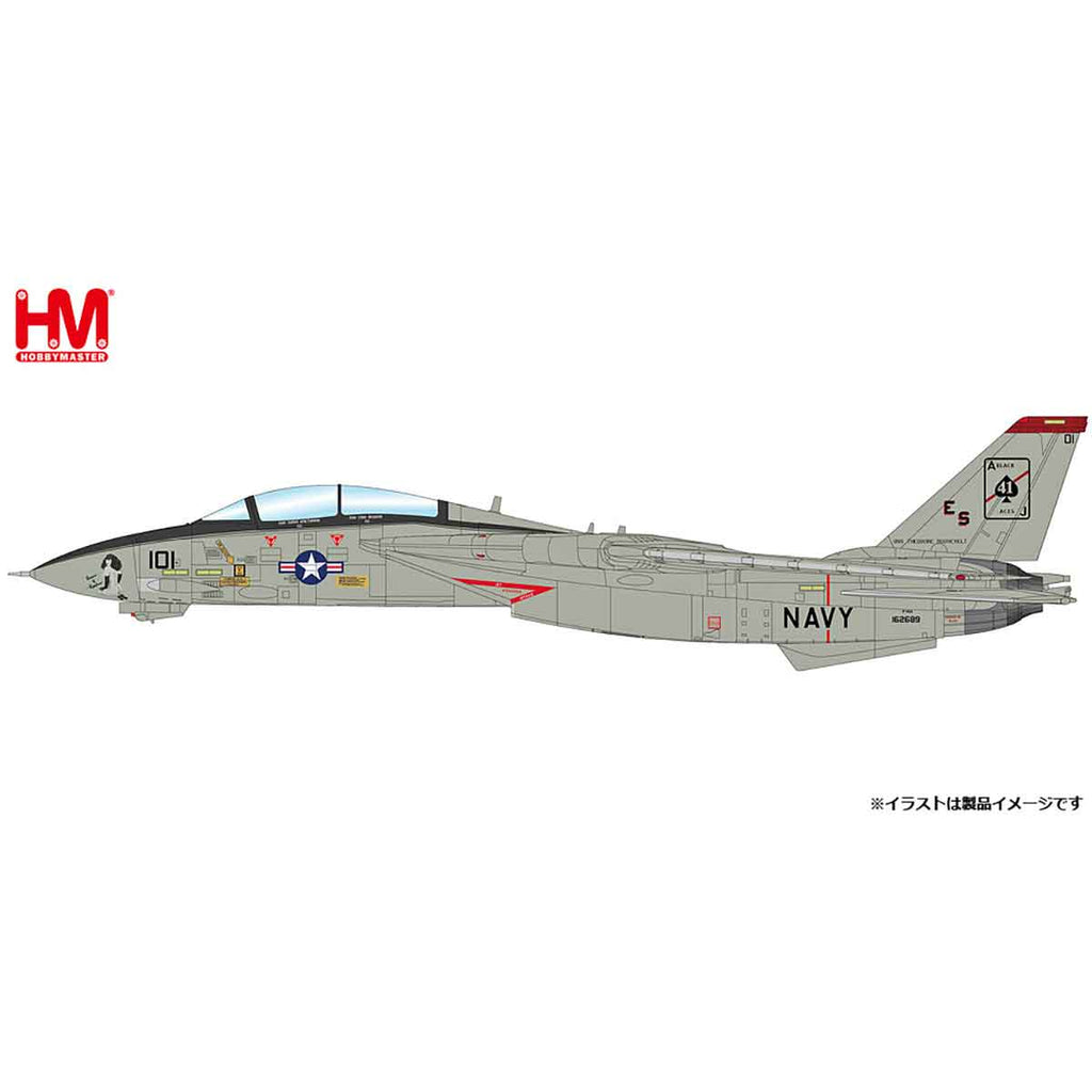 HOBBYMASTER(ホビーマスター) 1/72 F-14A トムキャット "クイーン･オブ･スペード 1991″ 未塗装組立キット