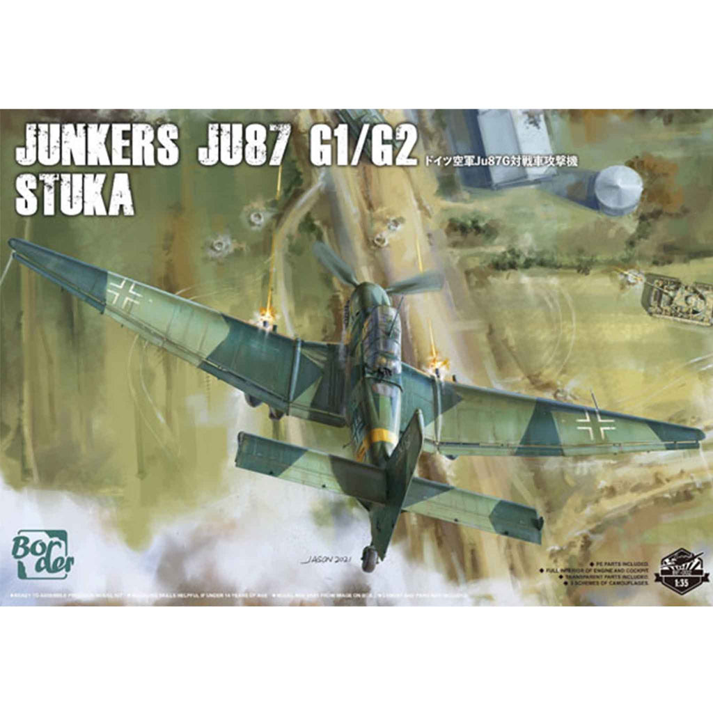 Border Model(ボーダーモデル) 1/35 ユンカース Ju87 G1/G2 スツーカ (プラモデル)