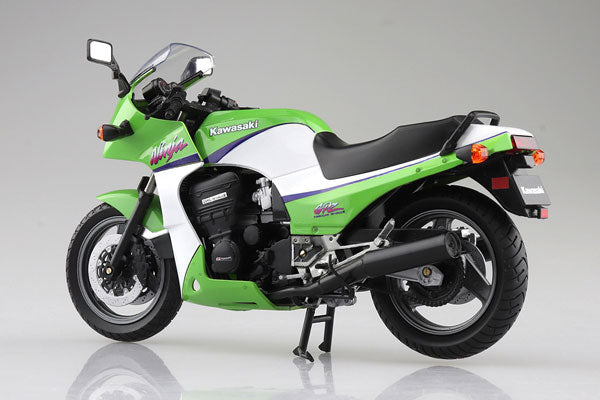 【決算セール対象！】 1/12 完成品バイク -KAWASAKI GPz900R ライムグリーン