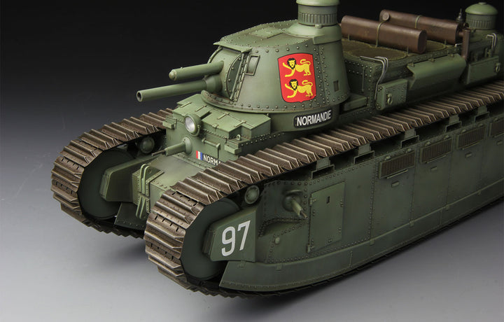 1/35 TS-009 1/35 フランス2C超重戦車