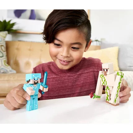 MATTEL(マテル) マインクラフト ベーシックフィギュア2体セット K アソート 塗装済みフィギュア