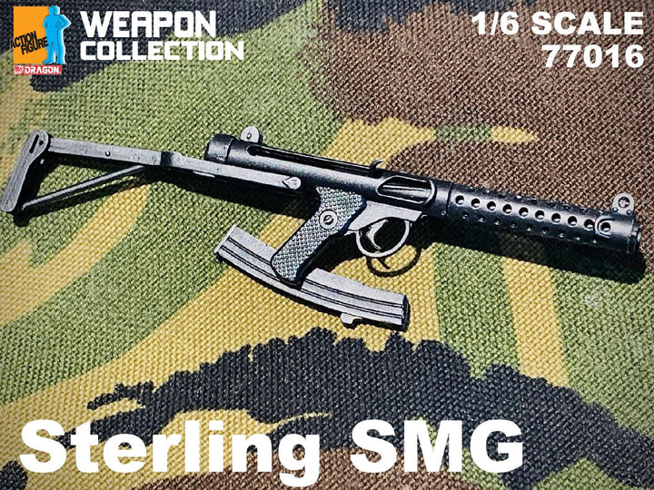 DRAGON(ドラゴン) イギリス軍 スターリング SMG 完成品 1/6スケール 塗装済みスケール模型完成品